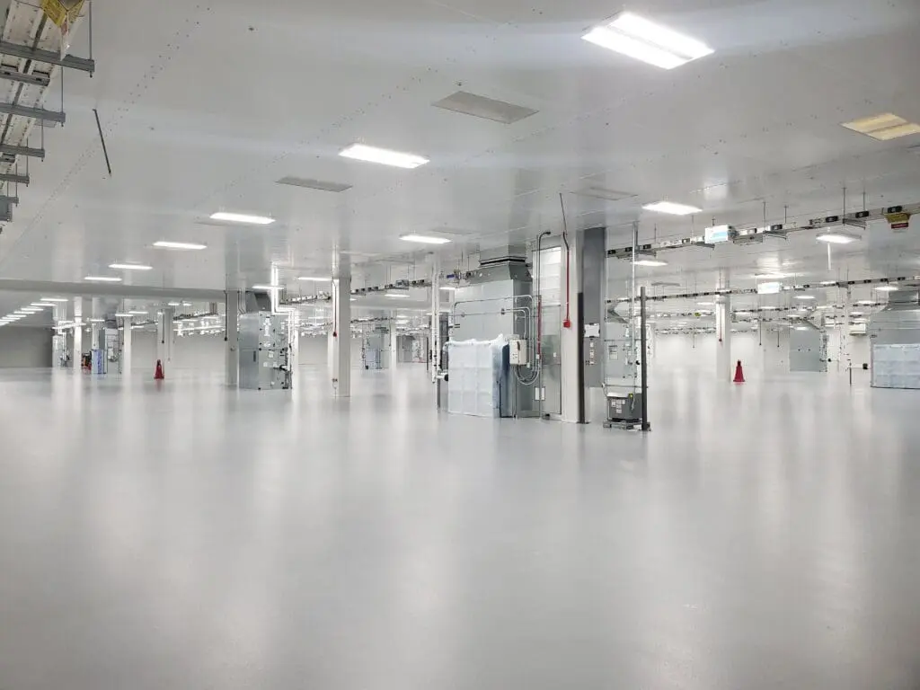 Image showing completed cleanroom done by Hodess