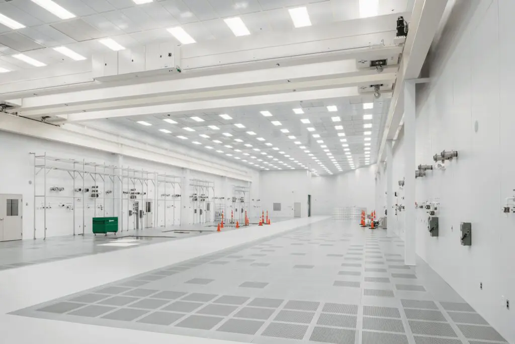 Image showing cleanroom done by Hodess for ASML