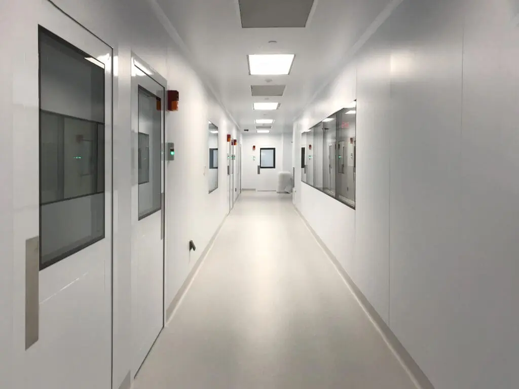 Image showing completed cleanroom by Hodess for Wuxi Apptec