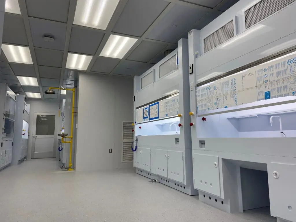 Image showing cleanroom with machinery done by Hodess for Vanderbilt University
