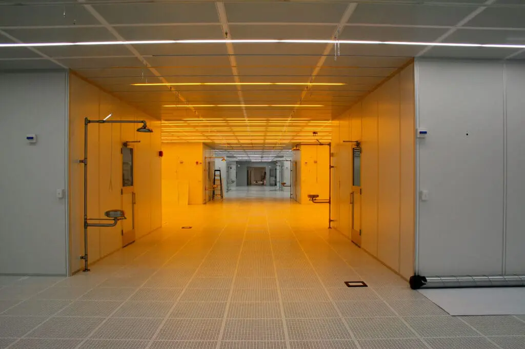 Image showing cleanroom done by Hodess for GE Healthcare