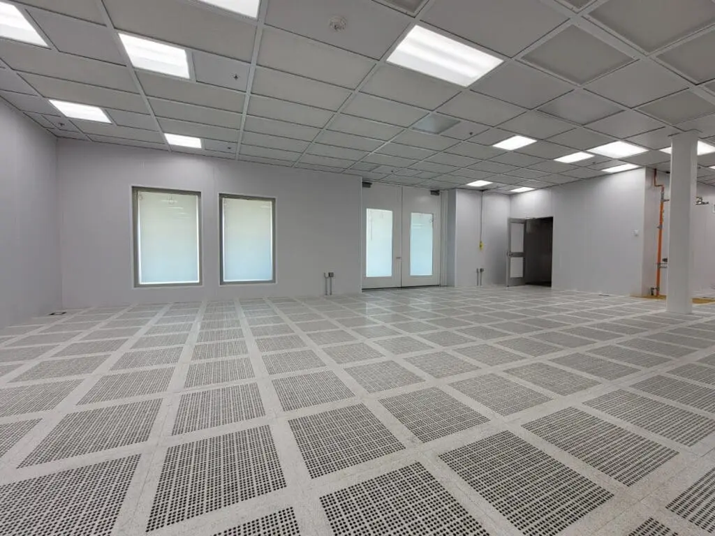 Image showing cleanroom done by Hodess for Northrop Grumman